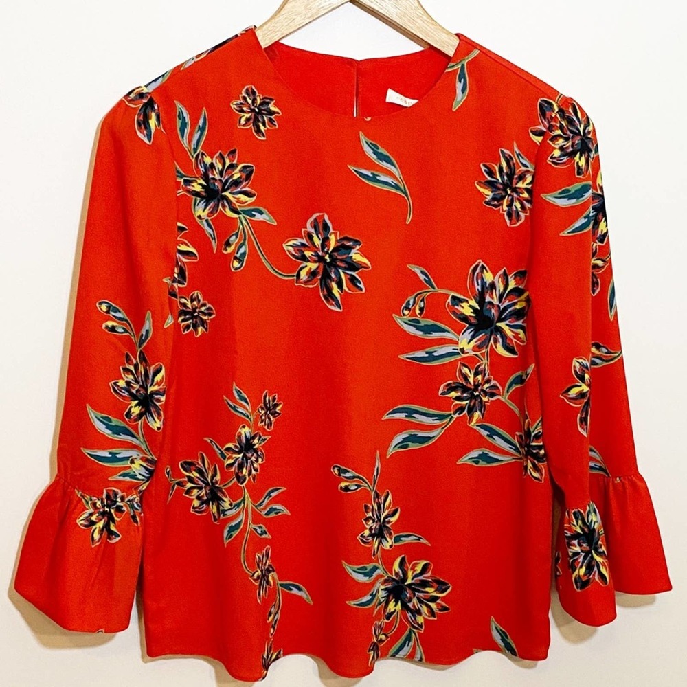 Cooper & Ella Floral Blouse - Great Condition - Women’s Size Small